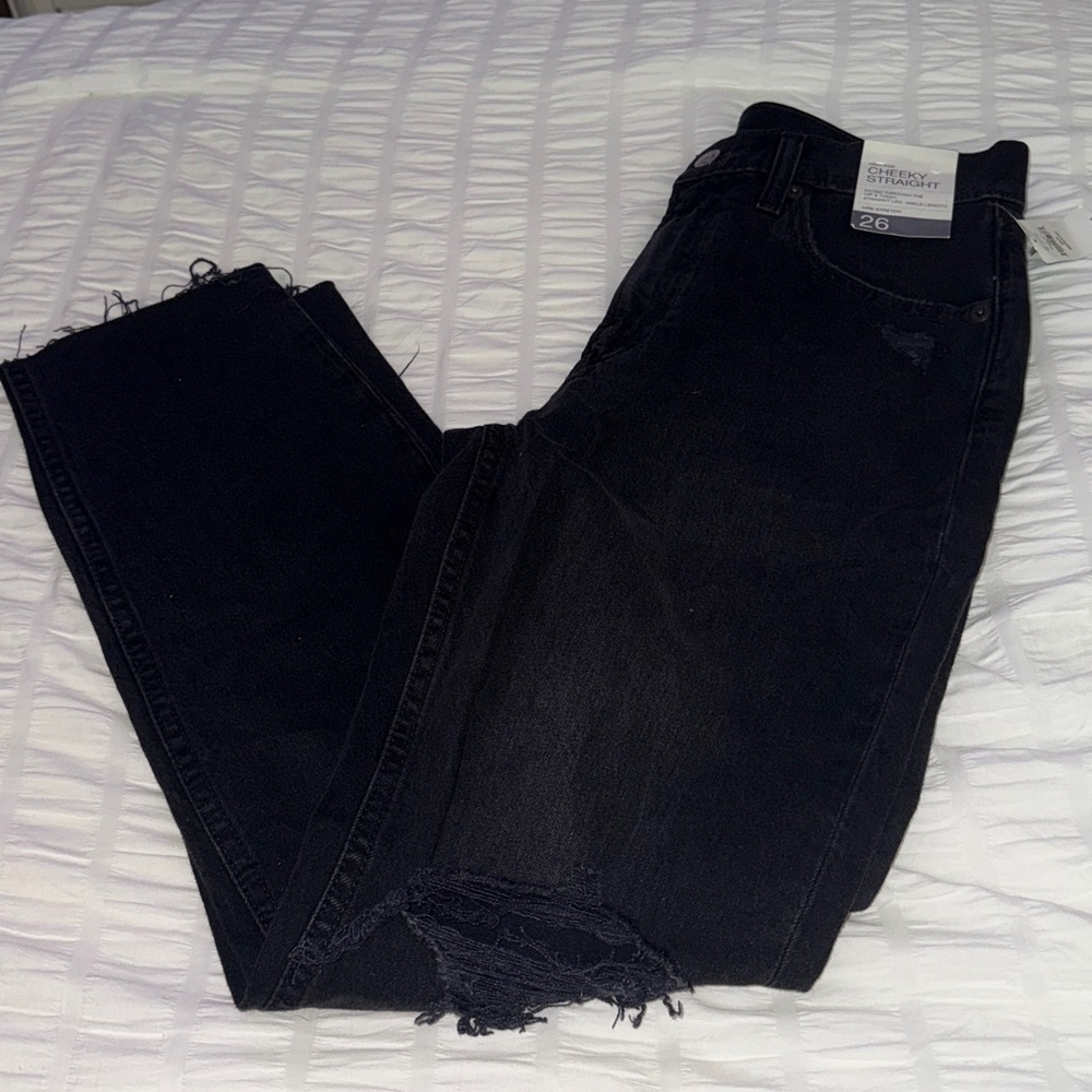 GAP Black Cropped Women Jeans